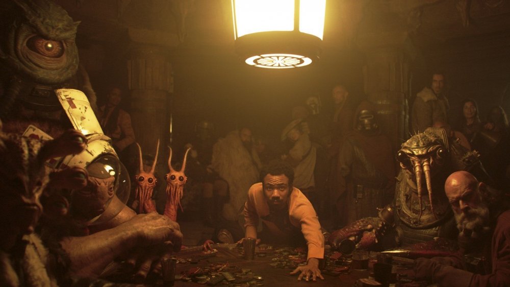 Donald Glover as Lando Calrissian in Solo: A Star Wars Story