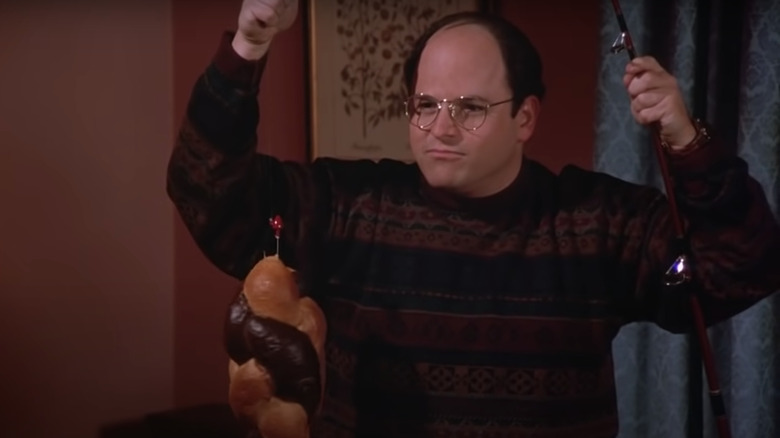 Jason Alexander gets caught on Seinfeld