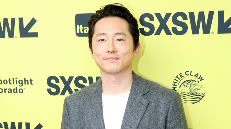 Steven Yeun smiling 