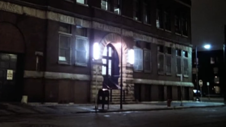 The building, as seen in Hill Street Blues