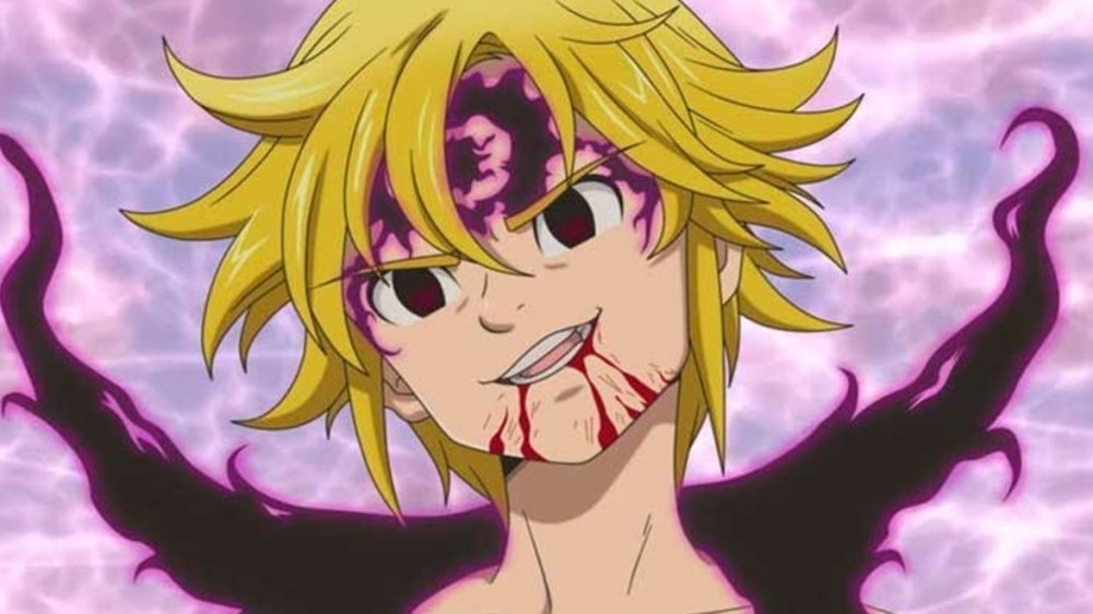 Demon Meliodas from The Seven Deadly Sins season 4 finale