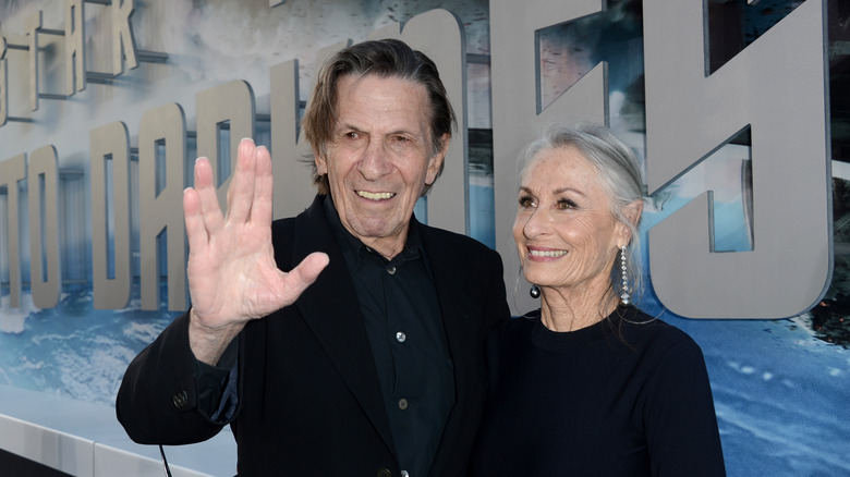 Nimoy at a film premiere 