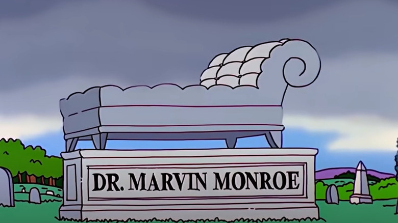 Dr. Monroe's tombstone