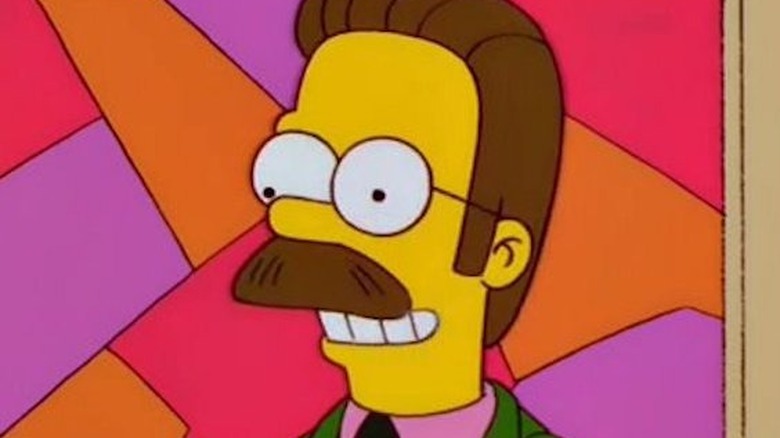 Ned Flanders speaking at church