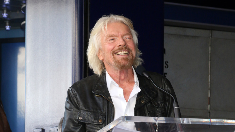 Richard Branson smiling