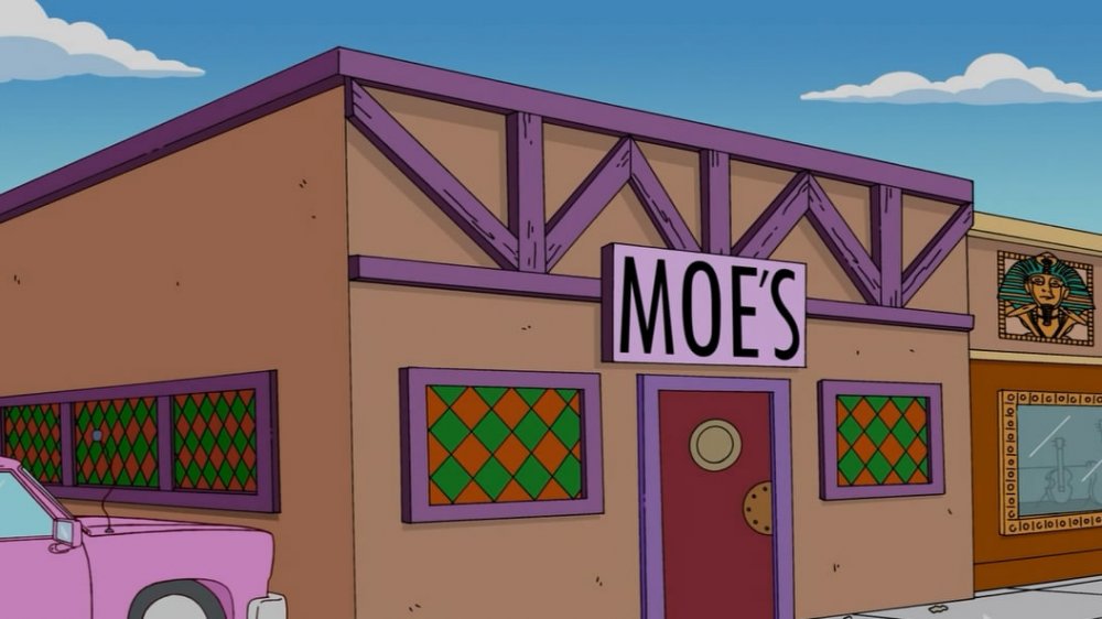 Moe's Tavern on The Simpsons