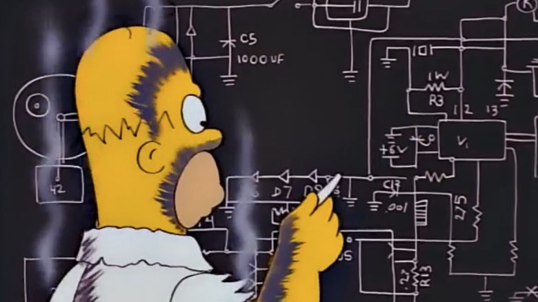 Homer does math