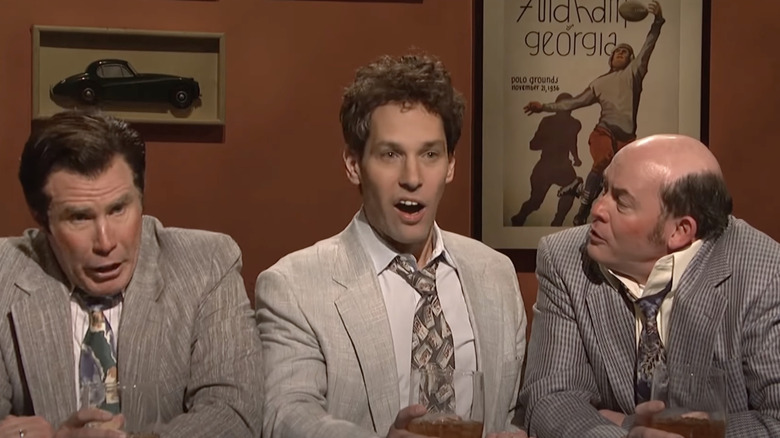 Will Ferrell, Paul Rudd, David Koechner talk