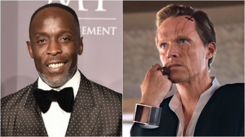 Michael K. Williams and Paul Bettany