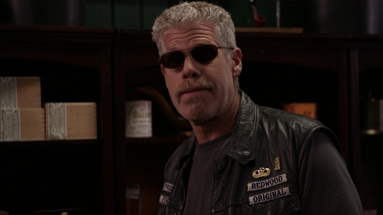 Clay Morrow looking smug