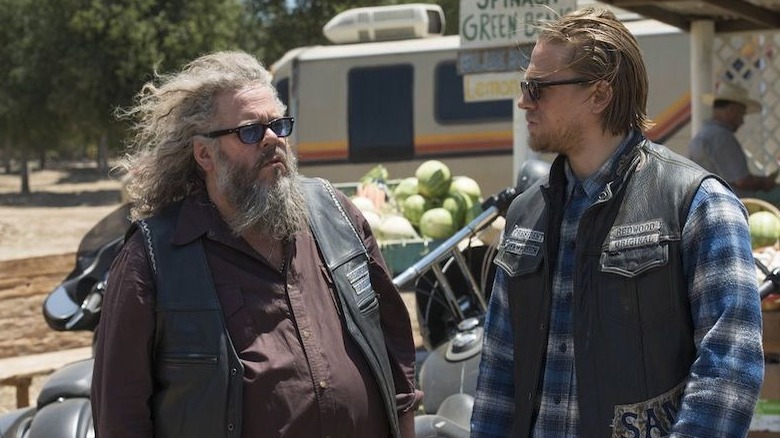 Bobby Elvis Jax Teller talking RV