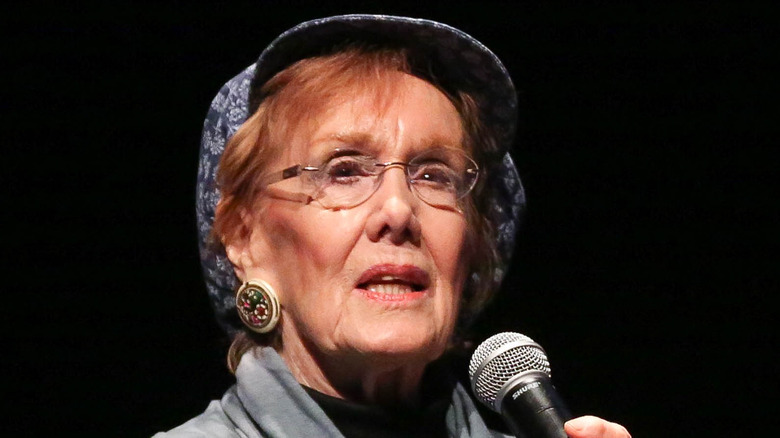 Marni Nixon speaking at the MoMI