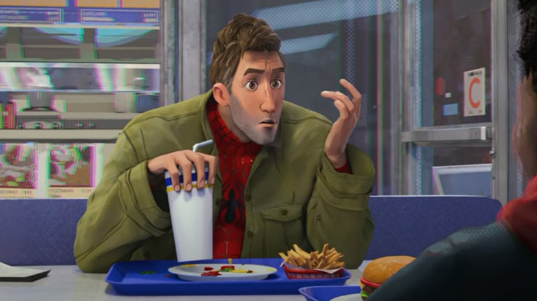 Peter B. Parker at diner 