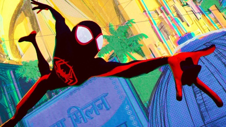 Miles Morales aka Spider-Man in "Across the Spider-Verse"