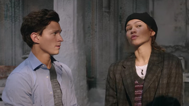 Tom Holland and Zendaya in 'Spider-Man'