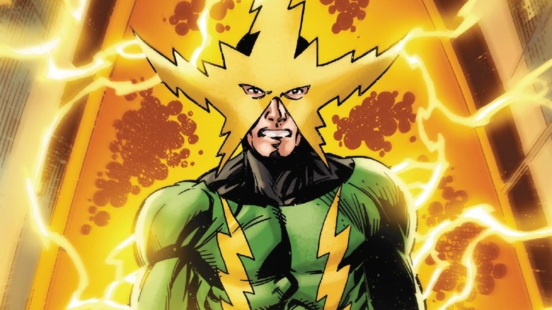 Electro reconstitutes himself from pure energy