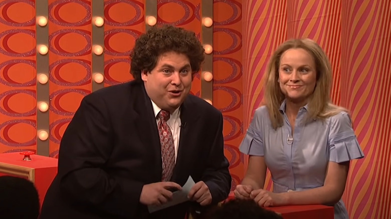 Jonah Hill and Amy Poehler on SNL