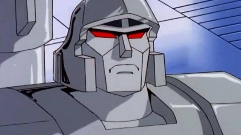 Megatron frowning