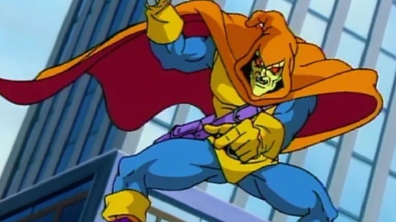 Hobgoblin flying in Spider-Man: The Animated Series