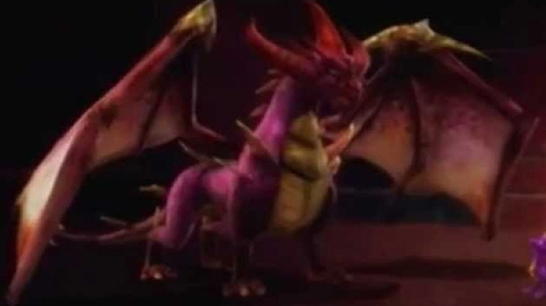 Malefor The Dark Master in The Legend of Spyro: Dawn of the Dragon