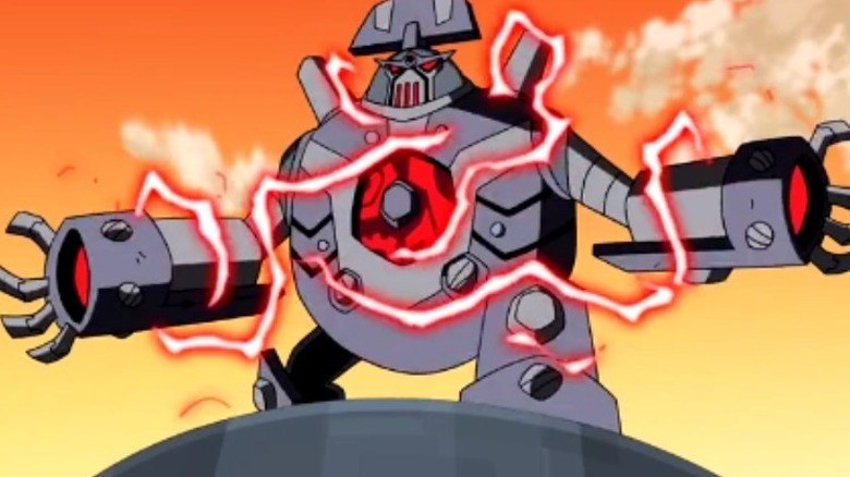 Maltruant in Ben 10: Omniverse using his time powers