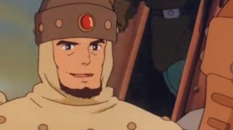 Mayor of Pejite in his uniform in Nausicaa of the Valley of the Wind