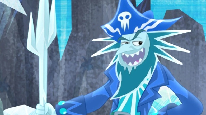 ShiverJack holding his trident in Jake and the Never Land Pirates