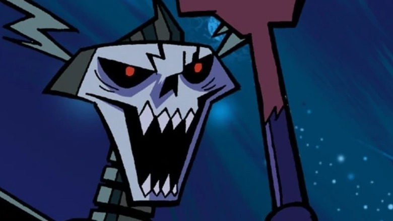 The Skeleton King in Super Robot Monkey Team Hyperforce Go!