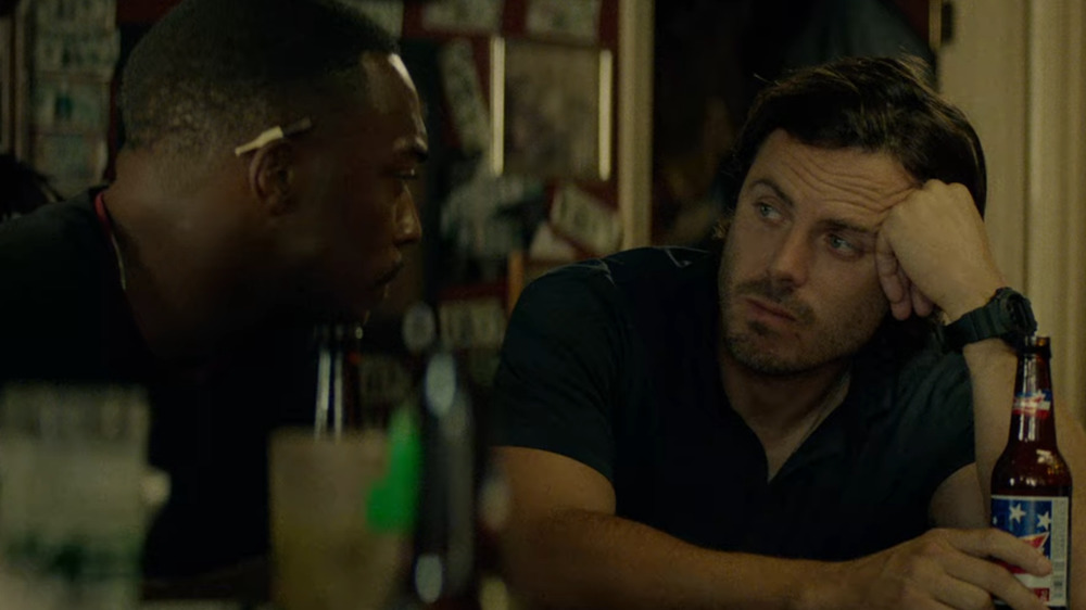 Casey Affleck and Anthony Mackie in Triple 9