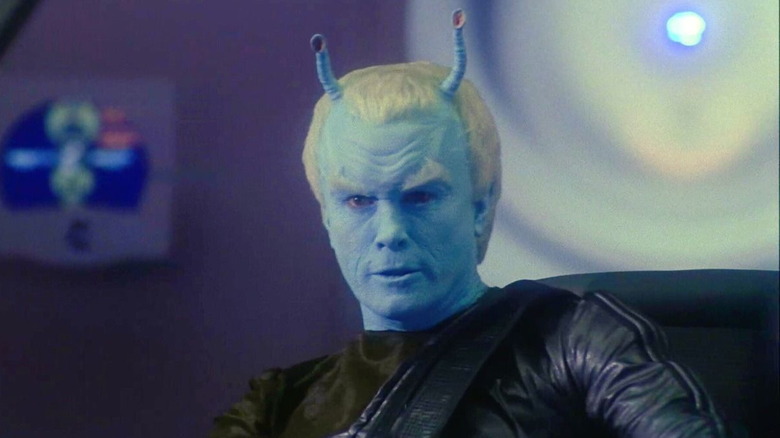 Commander Shran on his starship