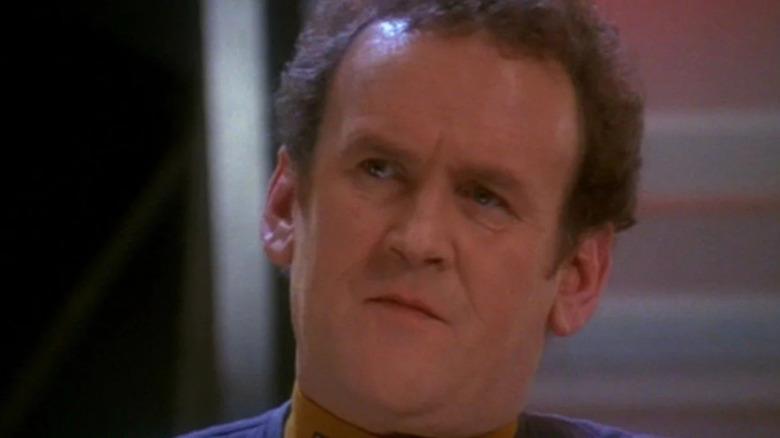 Miles O'Brien looking skeptical