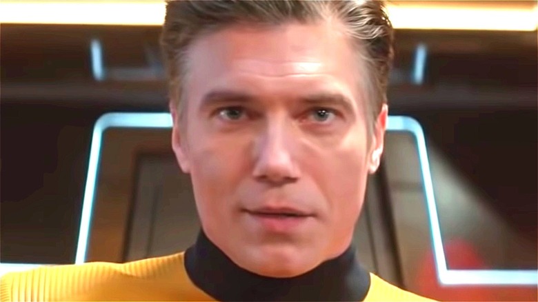 Captain Christopher Pike on Strange New Worlds