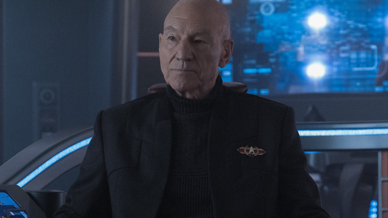 Picard in Captain's Chair