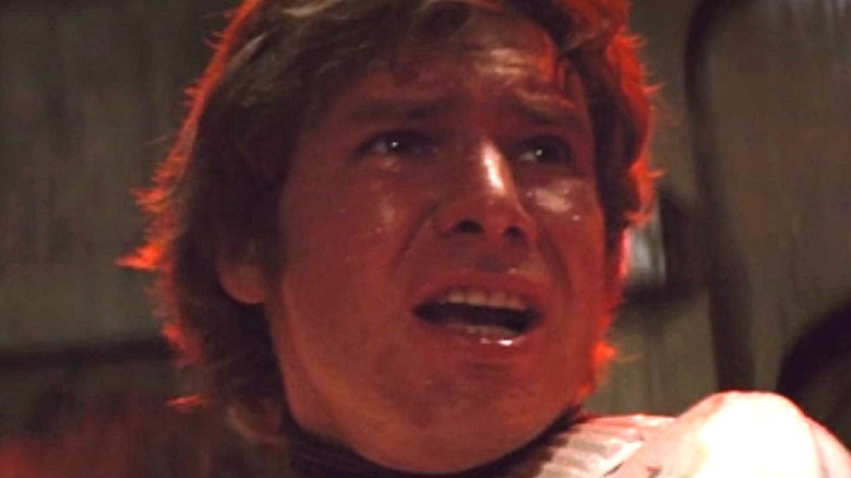 Han Solo is terrified