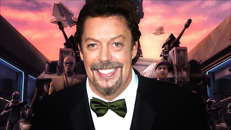 Tim Curry smiling