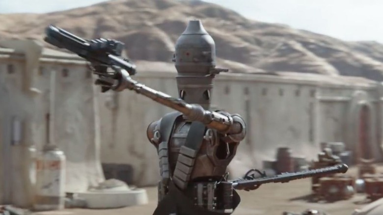 IG-88 fighting Stormtroopers