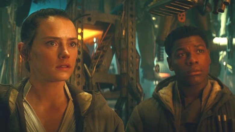 Rey and Finn from Star Wars: The Rise of Skywalker