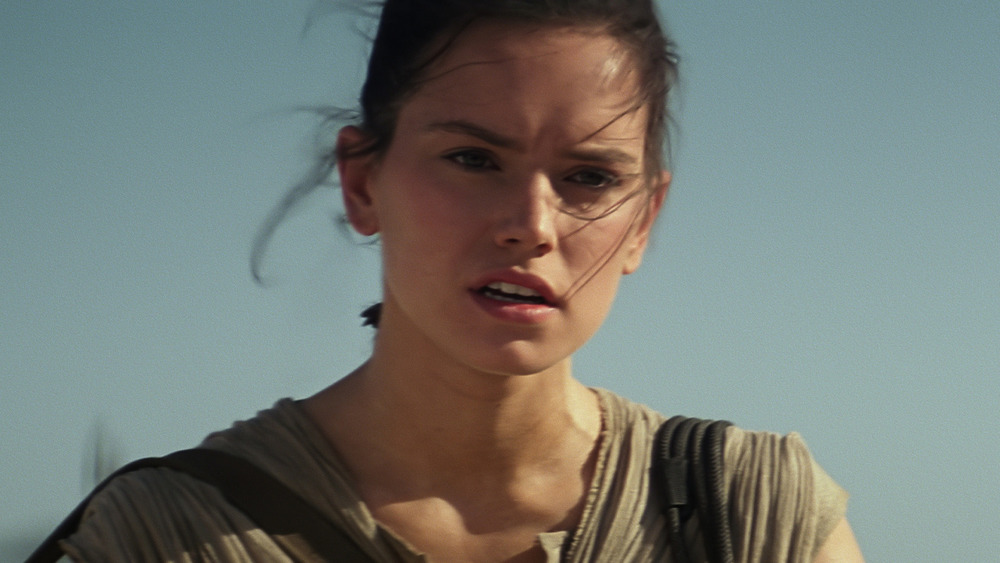 Daisy Ridley in Star Wars: The Force Awakens