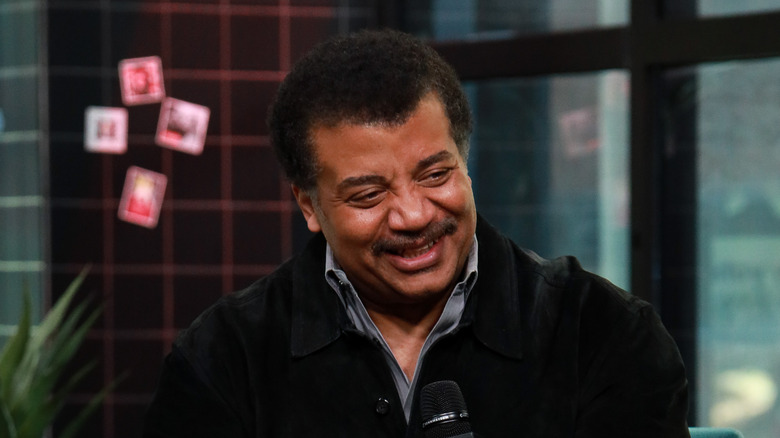 Neil deGrasse Tyson smiling