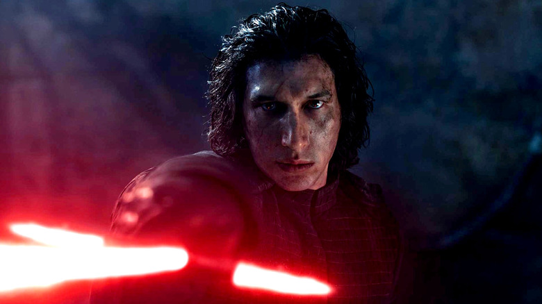 Adam Driver as Kylo Ren in "Rise of Skywalker"