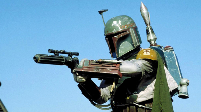 Jeremy Bulloch as Boba Fett in "Return of the Jedi"