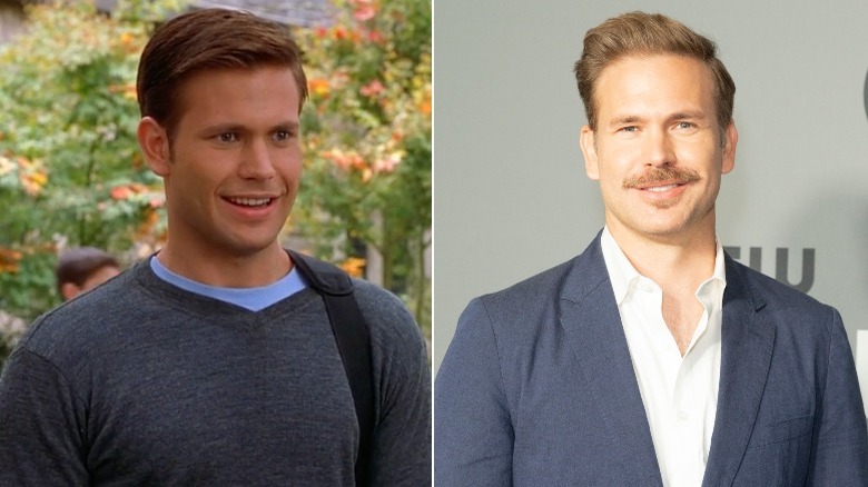 Matthew Davis without and with facial hair