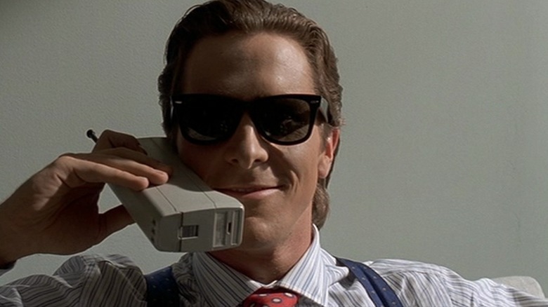 Patrick Bateman on the phone