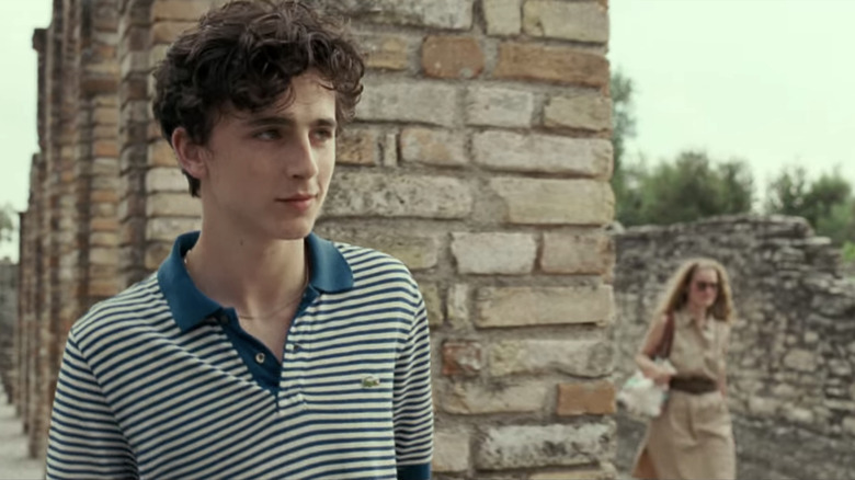 Timothee Chalamet in Call Me By Your Name