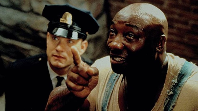 John Coffey pointing