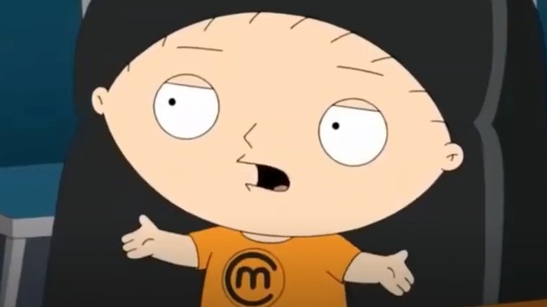 Stewie Griffin talking