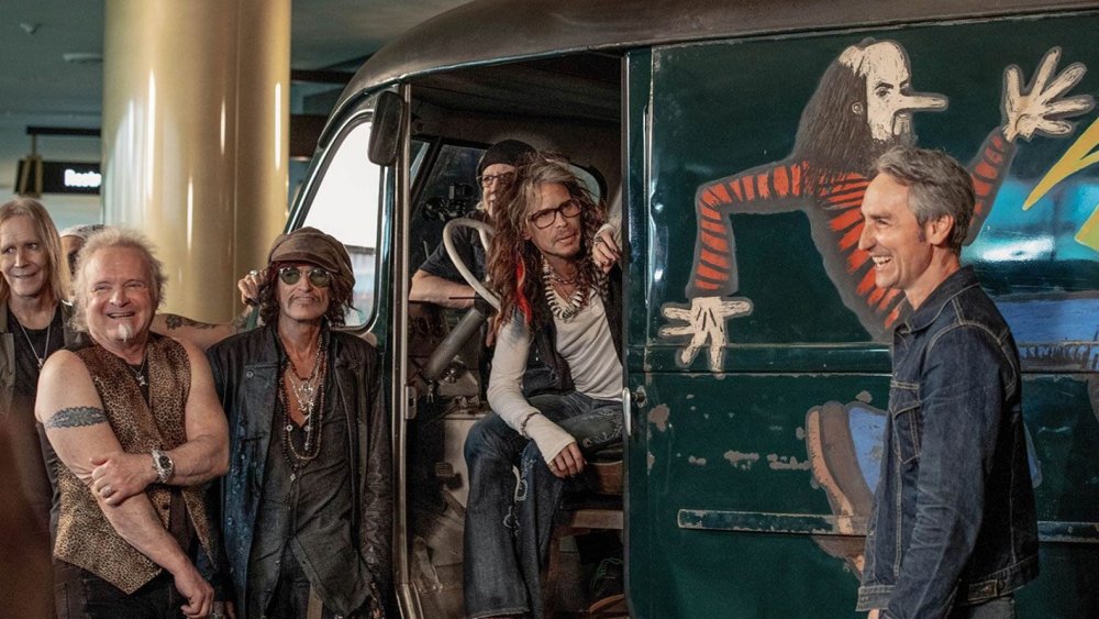 Aerosmith and Mike Wolfe on History's American Pickers