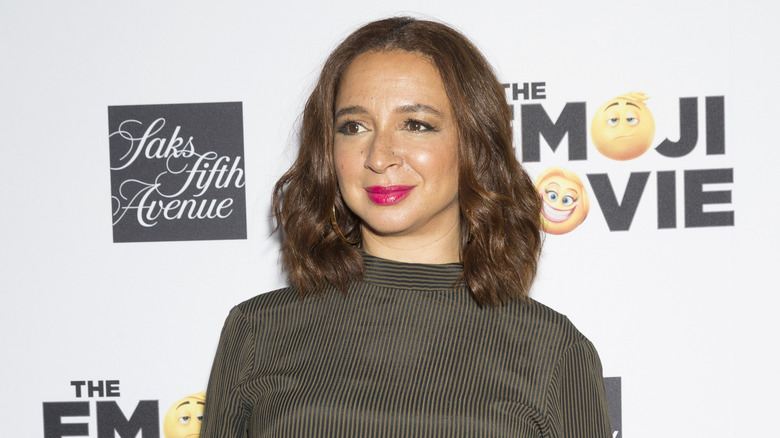 Maya Rudolph smiling at film premiere