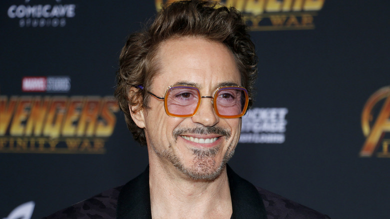 Robert Downey Jr. smiling