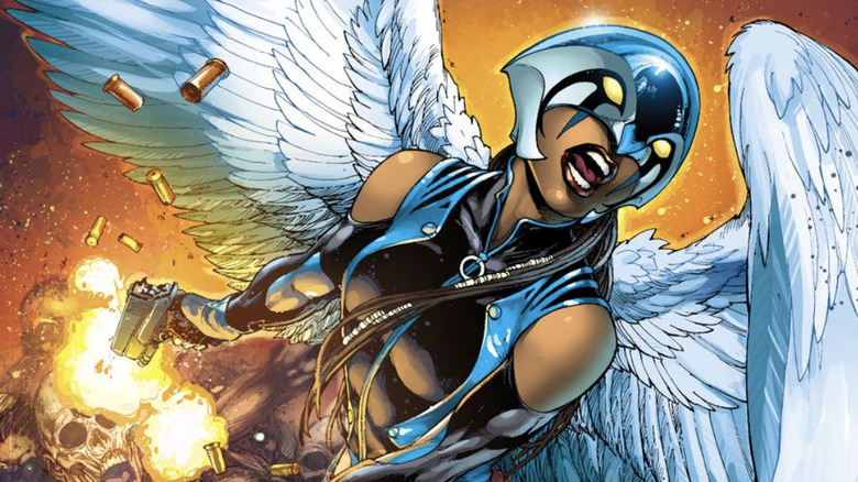 Hawkgirl fights back